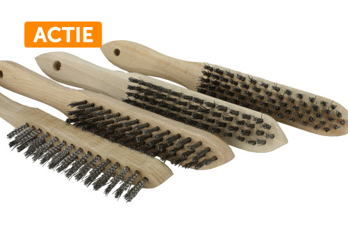 Actie Staalborstels RVS