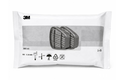 3M 6051 A1 gas dampfilters