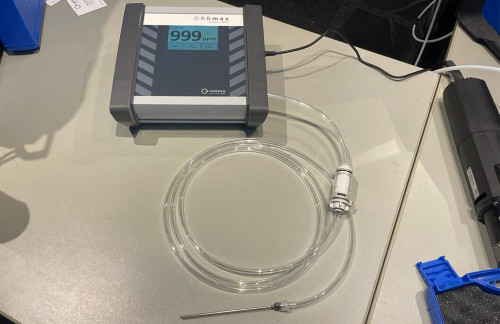 Orbitalum ORBmax backinggas meter