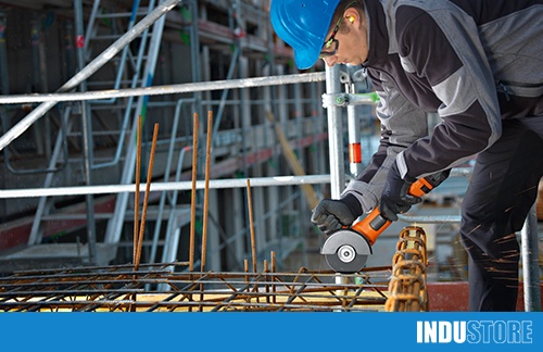 Haakse accuslijper 125 mm