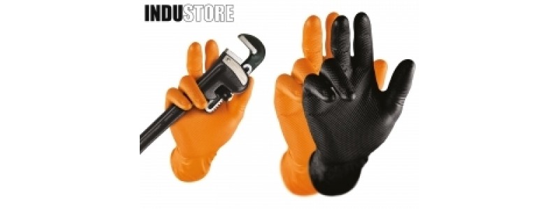 Nieuw: Grippaz handschoen van 100% nitril
