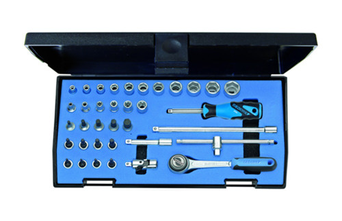 GEDORE 20 ITU-3  Doppenset 1/4"