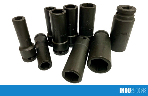 GEDORE K 19 L Slagmoerdop 1/2 - 8 mm 6163110