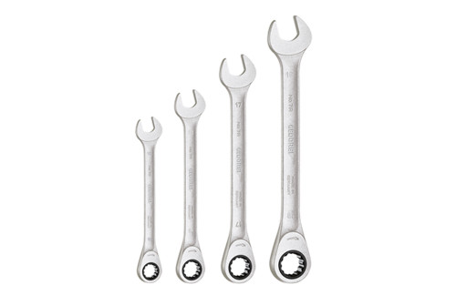 GEDORE Ringratel-steeksleutelset 4-delig