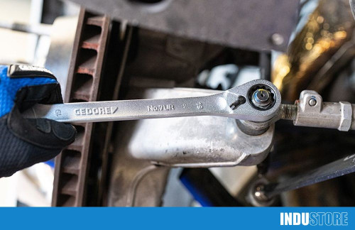 GEDORE 7 UR Omschakelbare Ringratel-steeksleutel