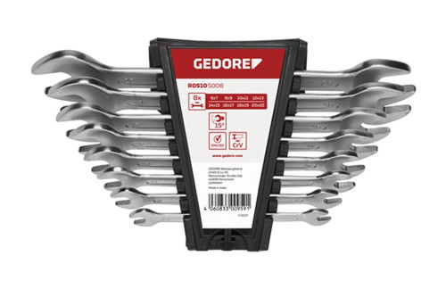 GEDORE Red Steeksleutelset 8-delig