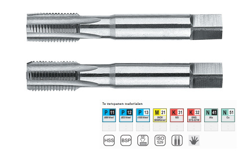 Phantom HSS handtappen BSP Gasdraad - 5/8 inch - 214002291