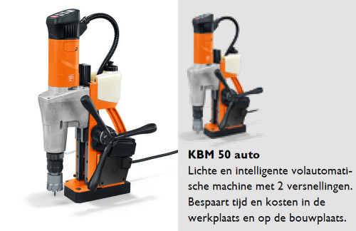 FEIN KBM 50 Auto Kernboormachine
