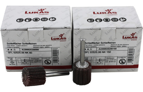 Lamellenstift Lukas SFL 25x25x6 NK150 - A2200025256150