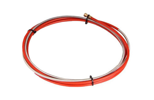 Weldkar draadgeleider 3m rood