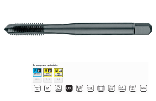 Phantom HSSE-V Machinetap RVS Metrisch - M14 x 2,0 - 226011400