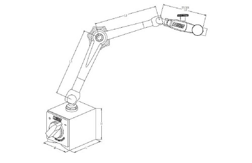 Noga meetklok DG 6150
