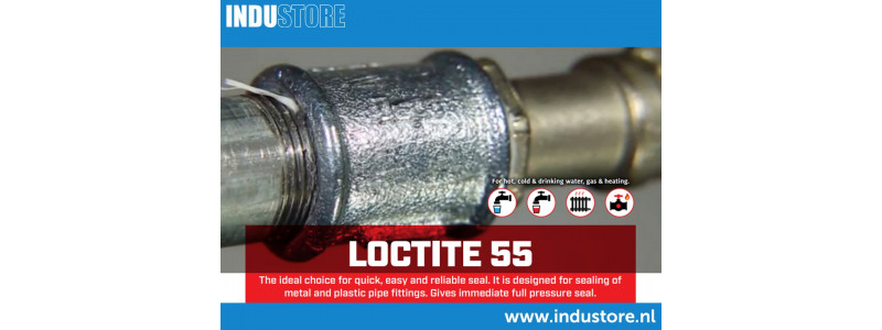 LOCTITE 55 Schroefdraadafdichting