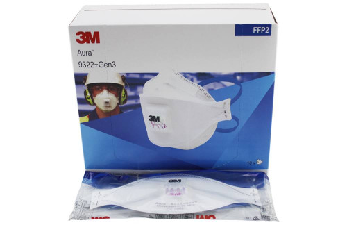 3M 9322 FFP2 Masker Per 10 stuks