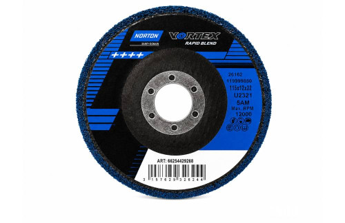 Actie Norton Rapid Blend Vortex 115 mm (Blauw) - 66254429268