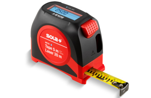 SOLA METEC digitale rolmaat 5M + laser