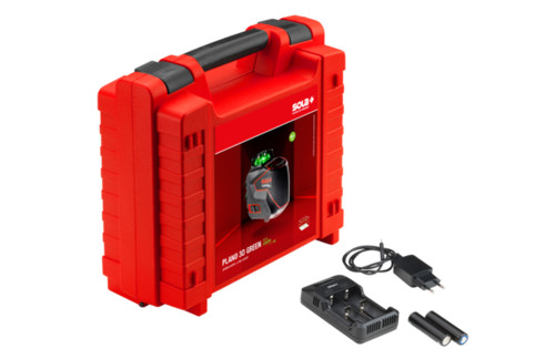 SOLA PLANO 3D Green Kruislijnlaser