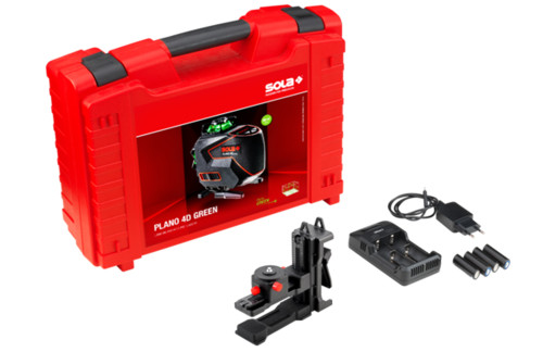 SOLA PLANO 4D Green kruislijnlaser