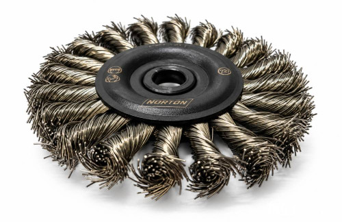 Staalborstel rond RVS 115 mm