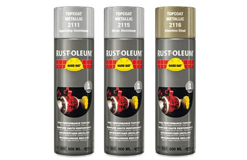 Rust-Oleum Hard Hat Verfspuitbussen Metallic