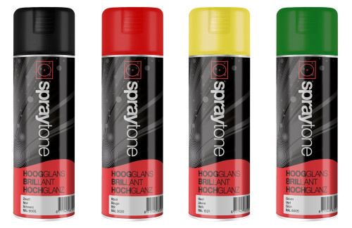 Spraytone spuitbussen verf