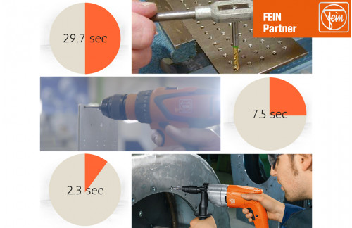 FEIN GWP 10 Draadboor Tapmachine