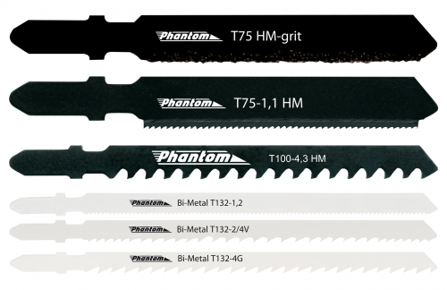 Phantom Decoupeerzaagbladen - T132-2/4V (VPE: 5) 645001330