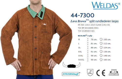 Weldas 44-7300 Lederen Lasjas