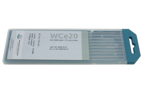 Wolfraam elektrode WCe20 1.6