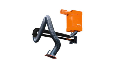 Kemper Lasdampafzuiging Patronenfilter stationair 7m buisuitvoering