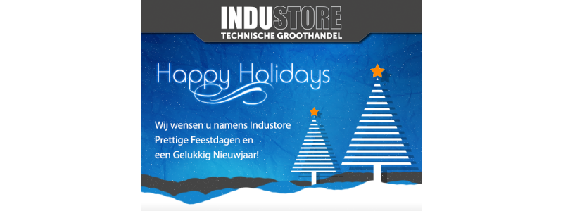 Prettige feestdagen en gelukkig nieuwjaar!