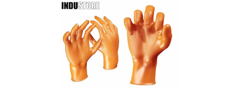 Nieuw: Grippaz handschoen van 100% nitril