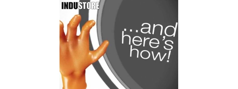 Nieuw: Grippaz handschoen van 100% nitril