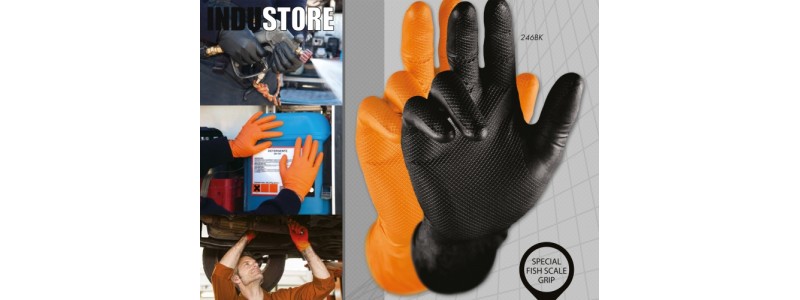 Nieuw: Grippaz handschoen van 100% nitril