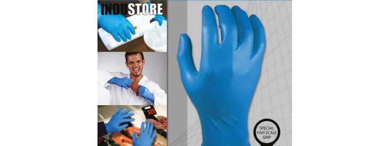 Nieuw: Grippaz handschoen van 100% nitril