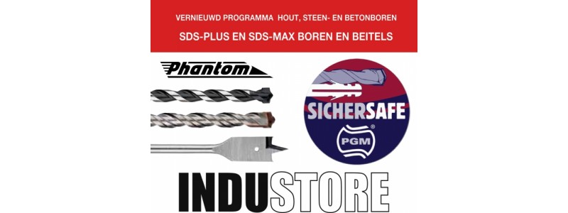 Nieuw! Phantom SDS boren volgens PBM keurmerk