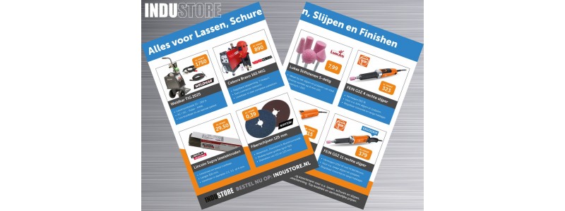 Industore Folder: acties & specials