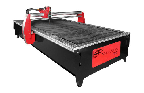 Weldplas IQC F CNC Plasma Snijtafel met afzuigaansluiting
