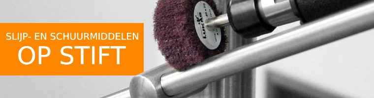 Slijp- en schuurmiddelen op stift