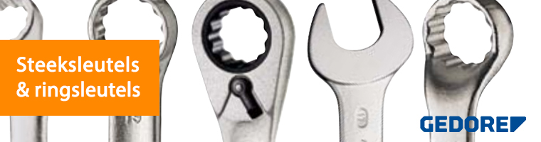 Gedore steeksleutel ringsleutel Gedore steeksleutel ringsleutel